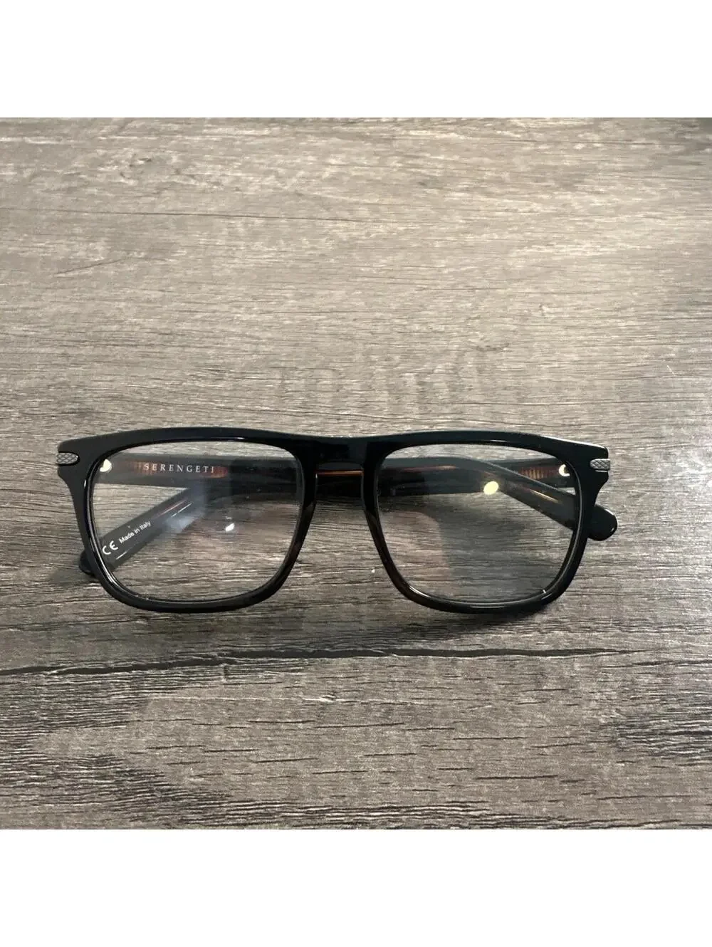 Serengeti Sunglasses Black Carlo 8158RX FRAMES ONLY